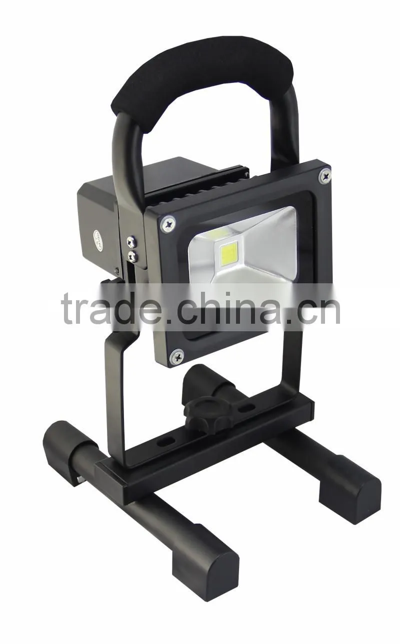 Rechargeable LED Flood Light 10W 20W, IP65 Waterproof Outdoor Handheld Portable 12V Rechargeable LED Magnetic Work Light