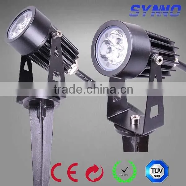 Jiangmen long lifespan IP65 AC24V AC110V AC220V 3W,9W 12w LED lawn spike light