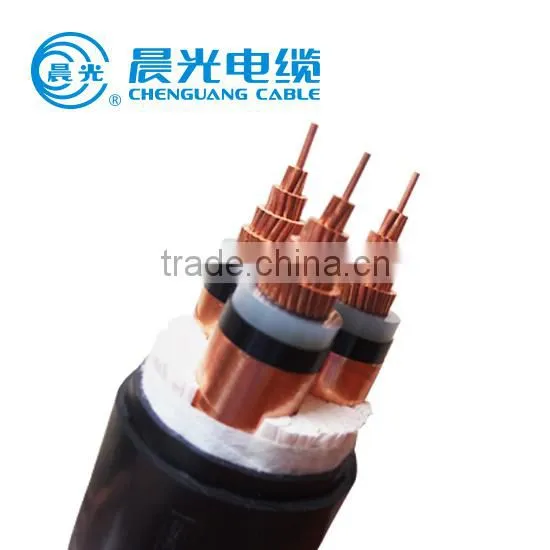 6-35kV Medium Voltage Fire Retardant Alumium Conductor XLPE insulated PVC sheathed power cable Electrical Wires Cable Z(K)-YJLV