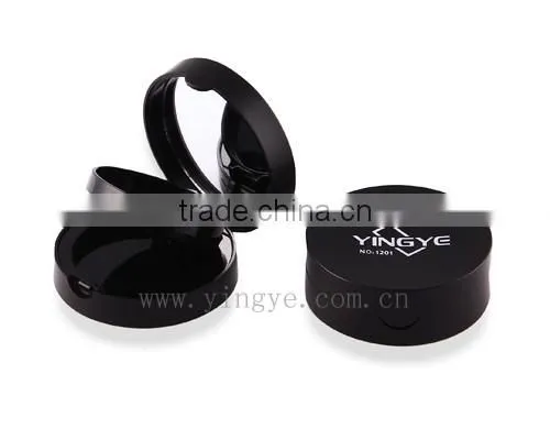 Two color empty waterproof stamping compact powder case