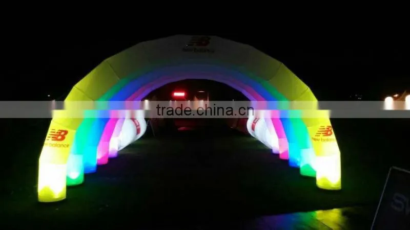 Wholesale cheap inflatable arch, colorful inflatable entrance arch for sale