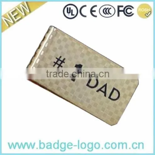Latest Design Silver Money Clip Suitable for Gift