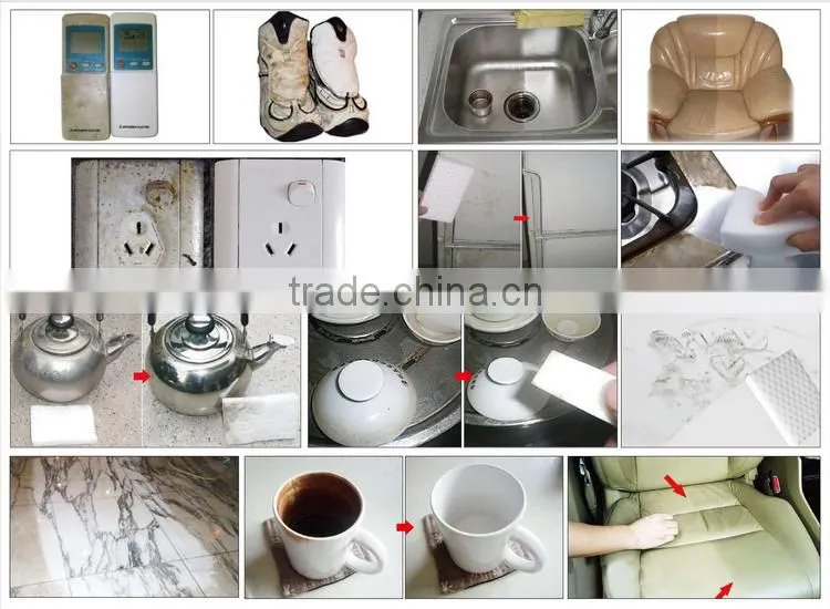 Household saudi arabia home use no dregs melamine cleaning sponge holder