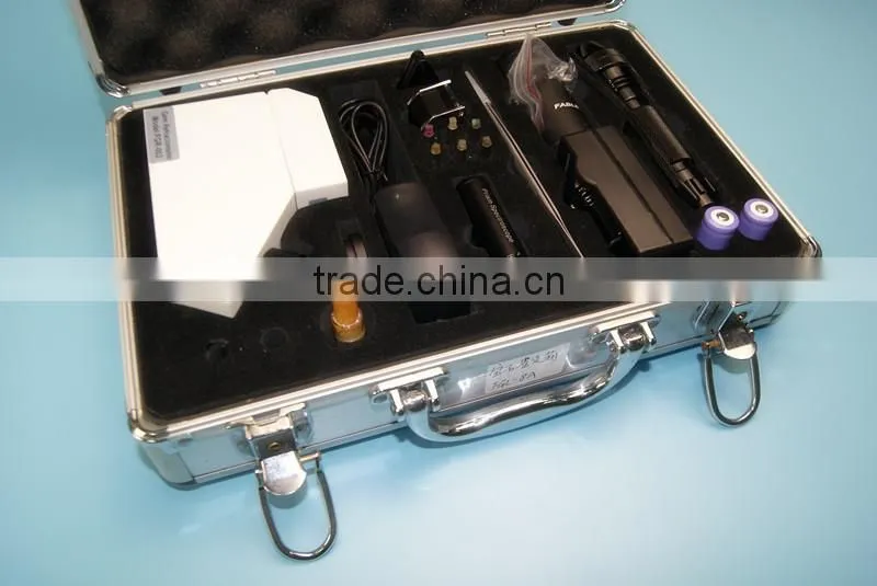 Portable Gem Testing Toolkit and Jade testing suit with 8 identifying instruments