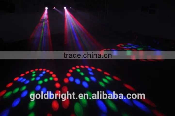 LED Double Moonflower with White Strobe Effects Music Studio Equipment