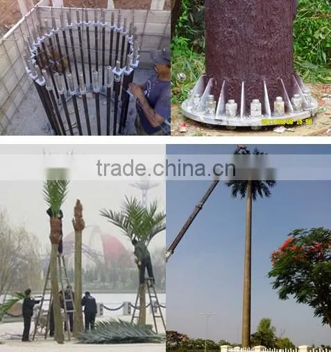 2013 Decorative artificial palm tree tropical plants artificial macrophytes for theme park decoration