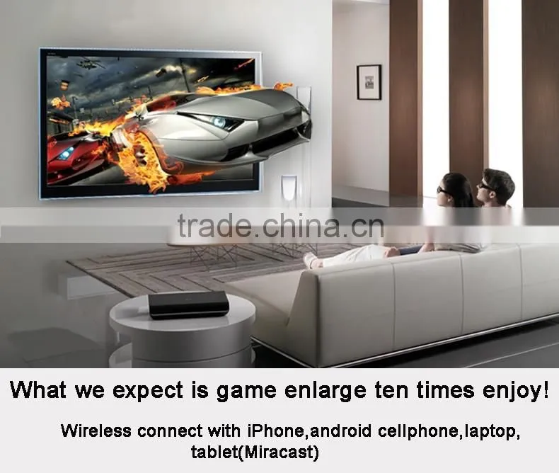 UC46 UNIC Home Cinema Mini HD HDMI Projector with 1080P Screen WiFi Projectors