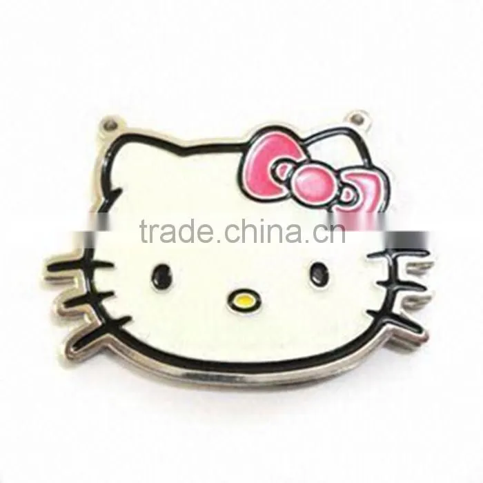Free design metal button badge, made in China
