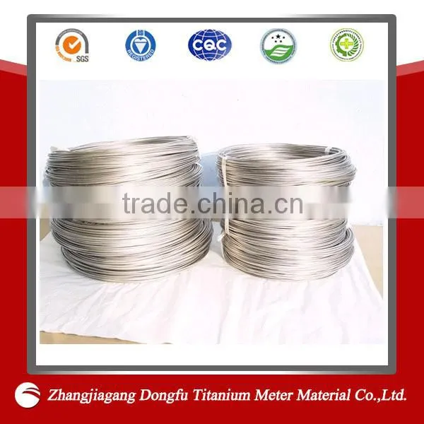 Gr2 Titanium Wire Shape Memory Alloy Wire