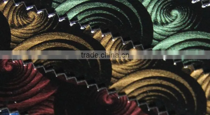 Elegant ! Cotton Backing synthetic leather material for decoration usage