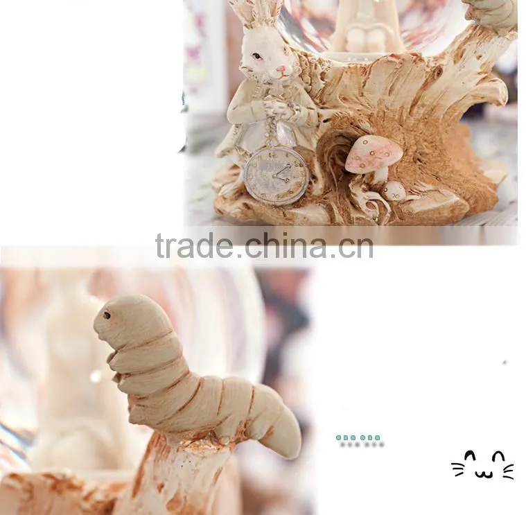 High grade handicrafts ballet girl Romantic Crystal ball Music box