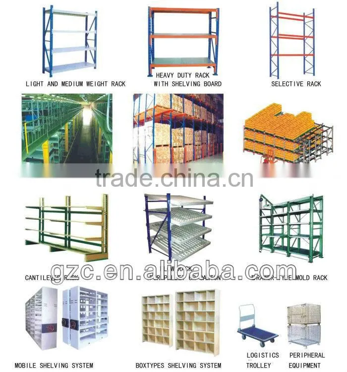 Customized Standard Pull Out Drawer Type Mold Rack Mould Shelving Stable & Safe