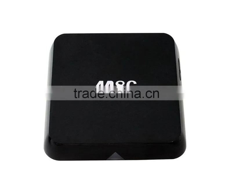 M8C smart tv box Quad Core Andriod 4.4 Amlogic S812 2.0Ghz 1GB 8GB Bluetooth ott tv box