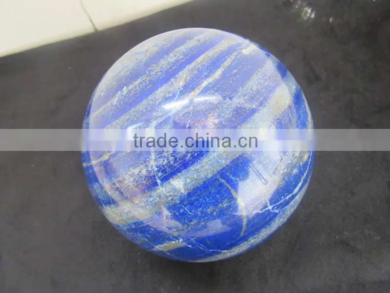 Customed charming natural lapis lazuli crystal Ball Sphere