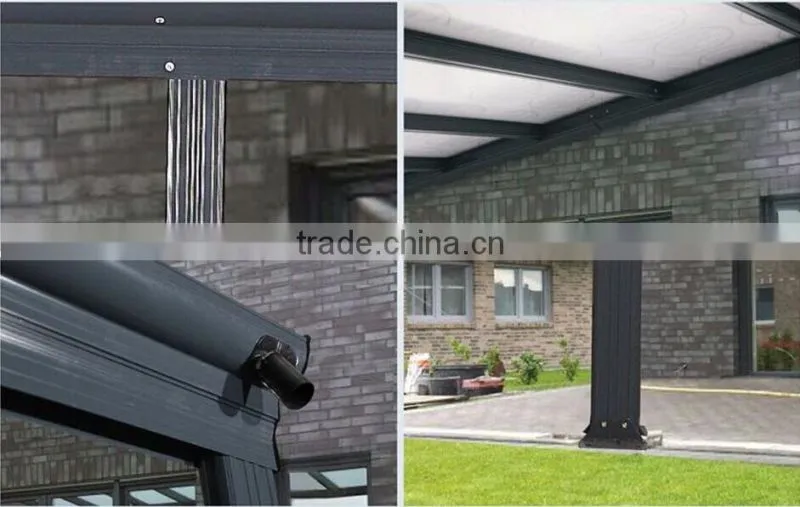 Aluminum and Polycarbonate 10 ft. x 18 ft. Patio Cover