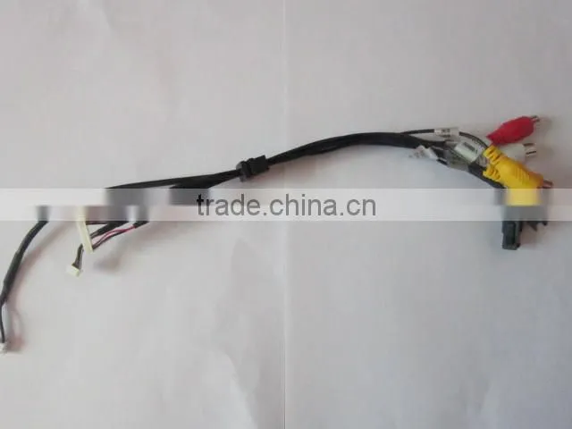 connector and yellow red white RCA wire for Car Audio system