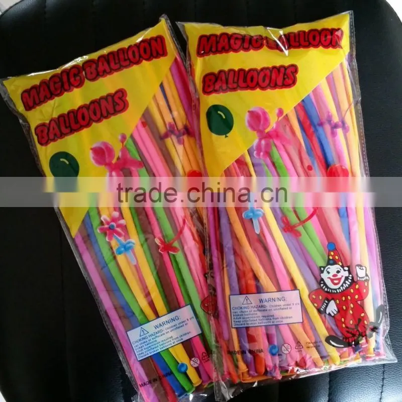 China DIY magic long balloons 260Q baloons/ballons/globos