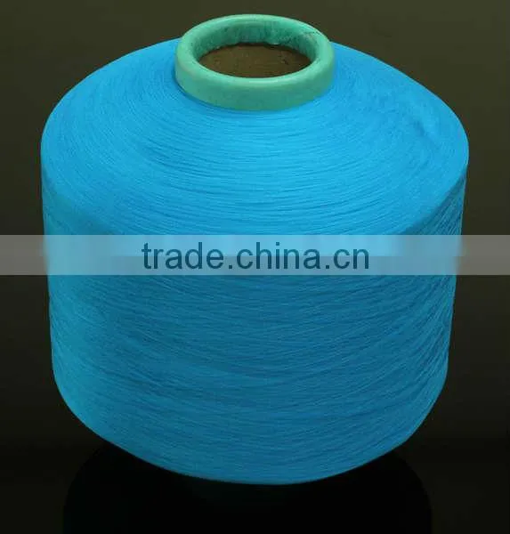 fancy dope dyed spandex covered yarn for knitting socks