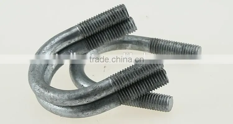 Quenched and Tempered Alloy saddle clamps U BOLT making machine