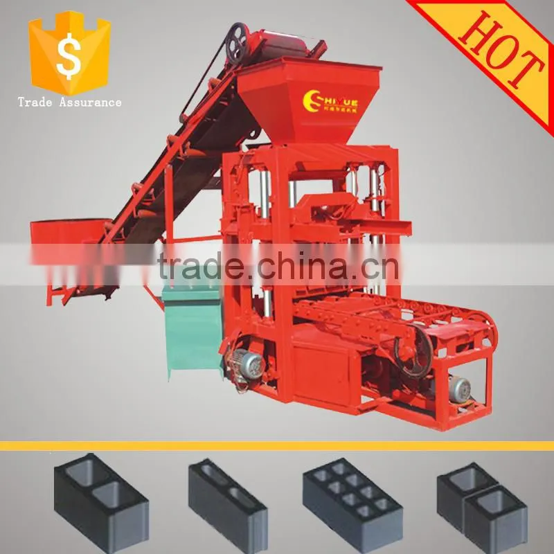 QTJ4-26 hat blocking machine/ cement block machine/ block factory