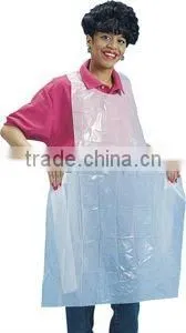 food processing pe apron for women