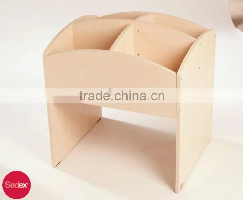 Custom book display rack & book / magazine tabletop display stand