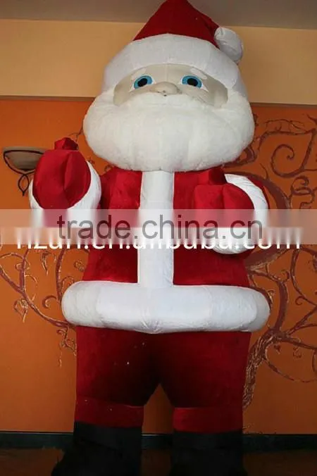 Inflatable Santa Claus Costume for Christmas Decoration