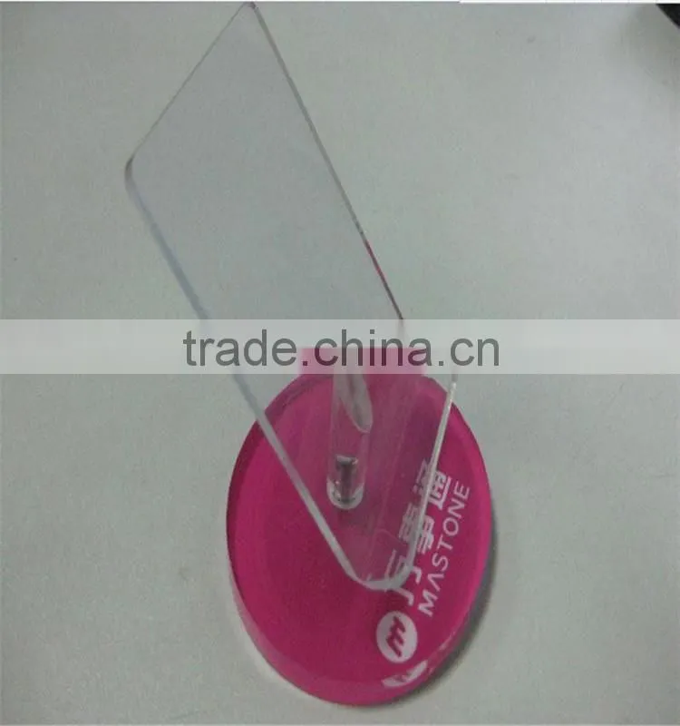 mobile holder promotion tablelet acrylic mobile phone holder