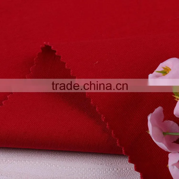 Fashion plain weave 65% polyester 35% cotton solid dyed poplin fabric Knitting Fabric in China wholesale