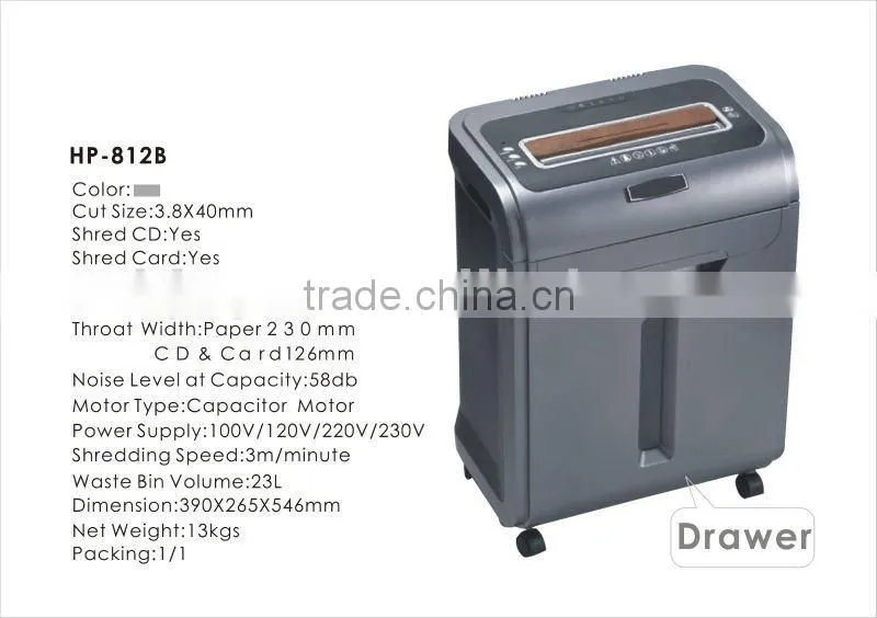 Mini Floortype Paper Shredder