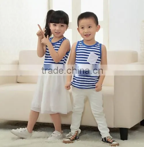 2015 Factory Direct High Quality Family Suit Summer Korean New Style Fashion Family Clothing Set