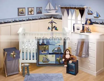 Super Soft and Cotton Embroidery Baby Boy Bedding Sets