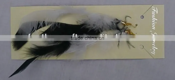 Feather eardrop