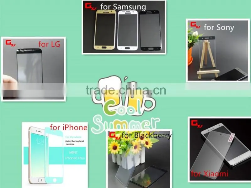 The best protector for phone 3D full covered silk-sreen hard tempered glass screen protecor for Sony XA