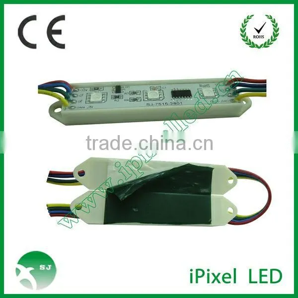 high power smd led module 5050 ws2801 IP66 smd 3 led module