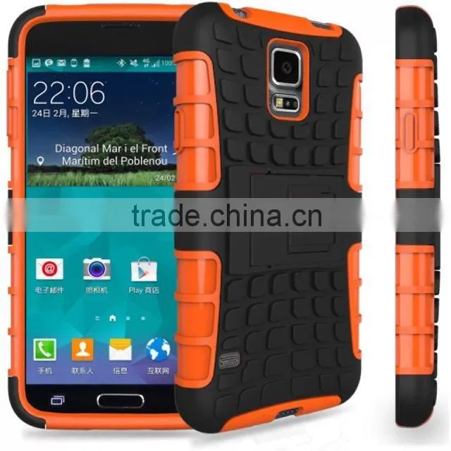 2015 Factory OEM shock proof protective cover casefor Samsung S5 mini, pc silicone back case for samsung galaxy s5 mini mobile