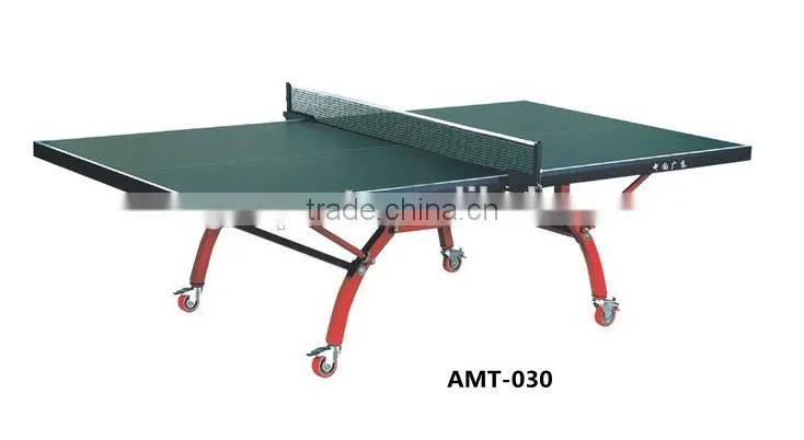 Sports craft style Green color rainbow ping pong tables for sale
