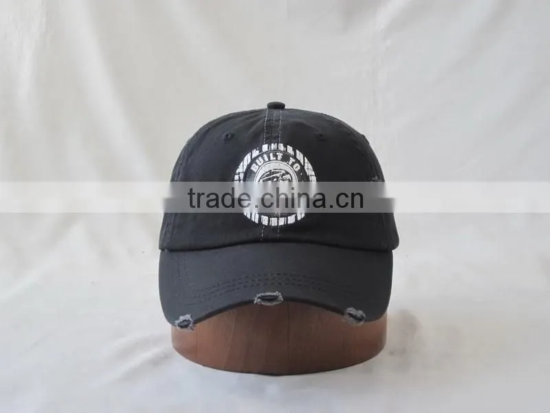 High Quantity promotional black baseball cap