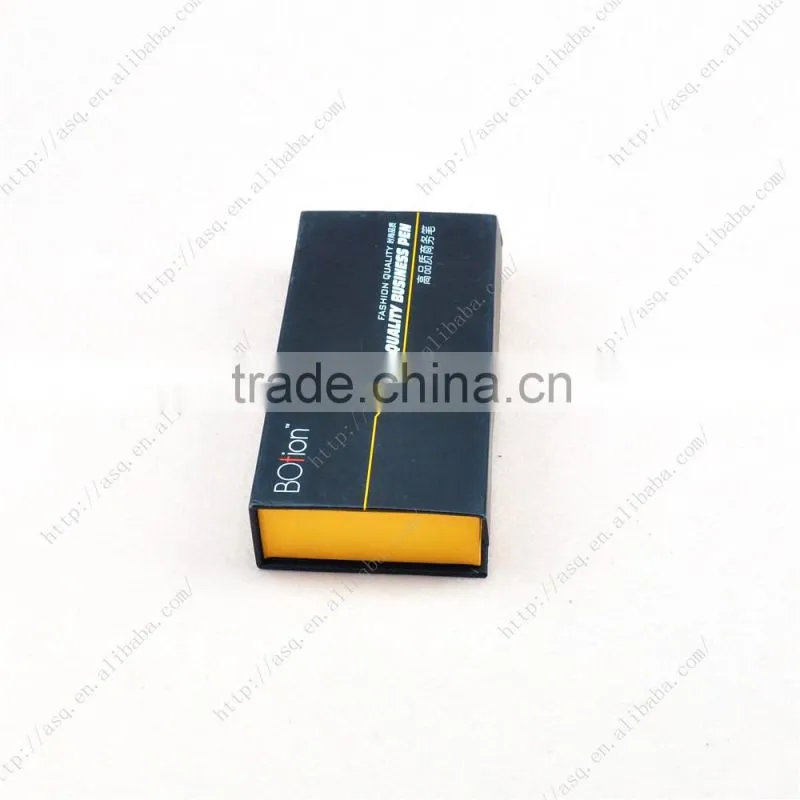 high quality bussiness pen packaging box with magnet closure