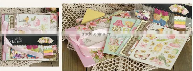 scrapbook kit die cut shapes paper