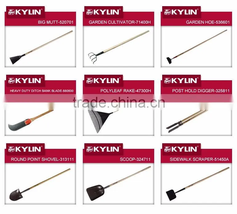 LONG HANDLE GARDEN TOOLS 5T FORGED MANURE FORK