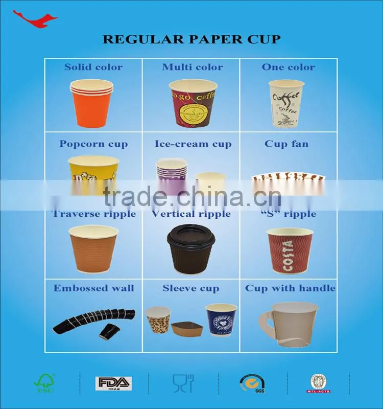 005 paper cup of popcorn box cup