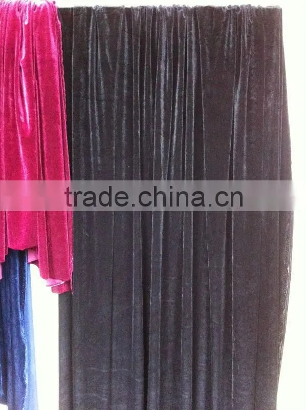Hot Seal Stripe Korea velvet fabric from direct manufacturer