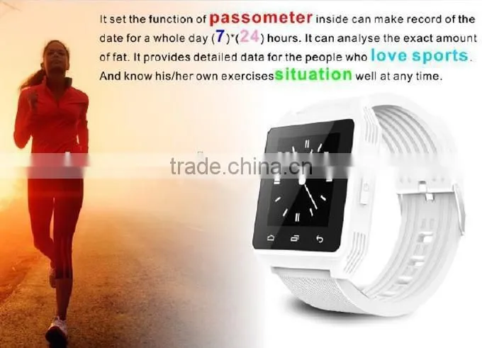 Hot Cheap smart watch U8 Popular Colors Touch Screen android smart watch china best smart watch phone