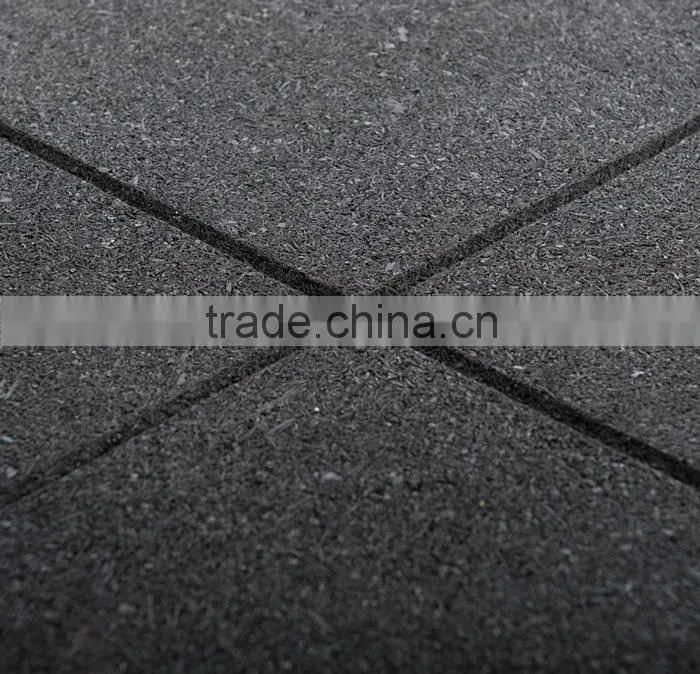 Factory Price Rubber flooring tile GYM rubber mat