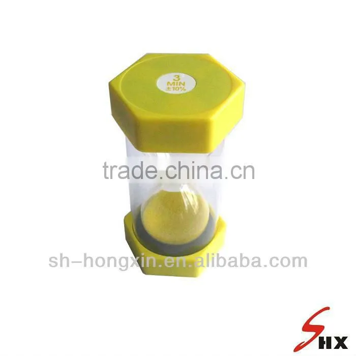 3 minutes plastic teeth brush sand timer