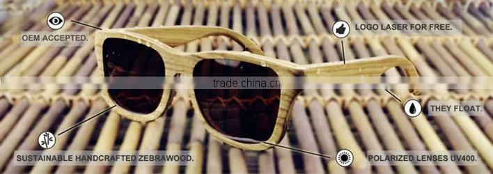 High quality wooden sunglasses polarized sunglasses china wholesale bluem color lens sunglasses