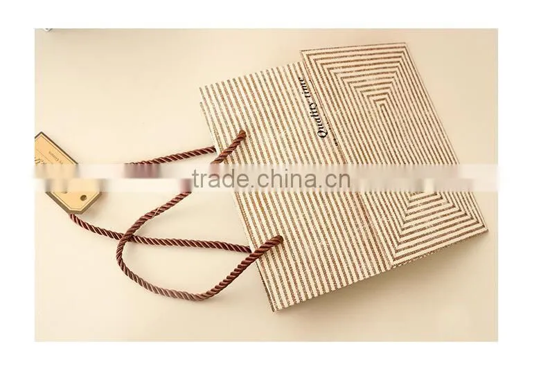 Most popular products china wholesale customised paper shopping bag famous brand