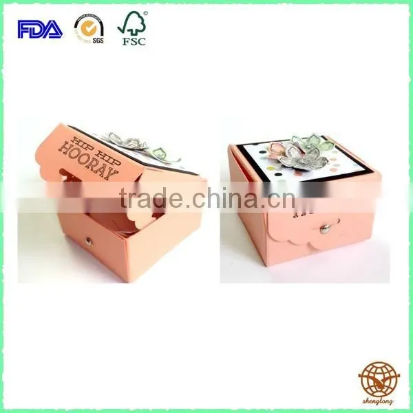 Wedding Gift Box Flat folding gift box