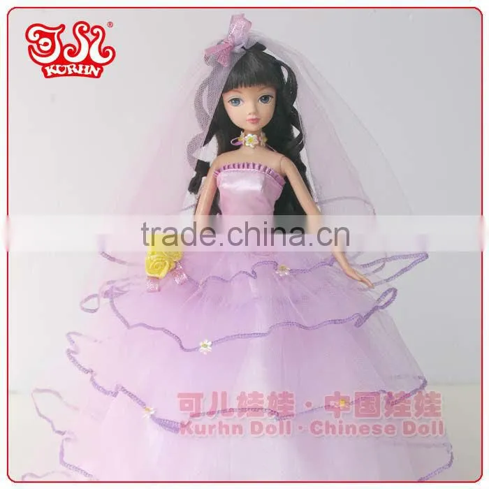 Collectible wholesale fashion bride doll wedding gift